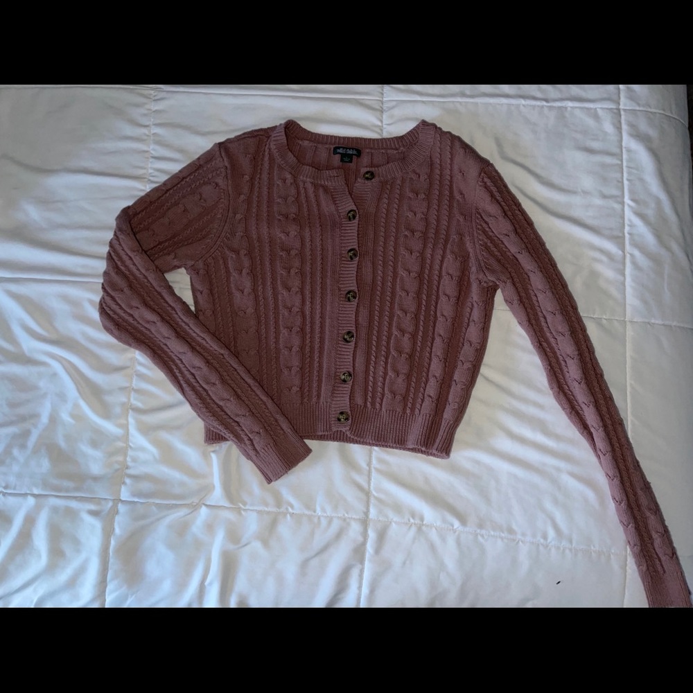 Pink Cardigan
